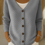Leonor | Chaqueta de Punto Acolchada con Botones