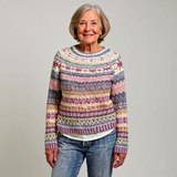 Keira | Jersey de punto vintage con islas