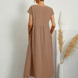 Gabrielle™ — Vestido midi fluido, elegancia atemporal