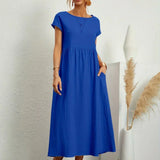 Gabrielle™ — Vestido midi fluido, elegancia atemporal