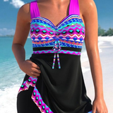 Marbella | Vestido de baño con falda que cubre el vientre