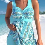 Marbella | Vestido de baño con falda que cubre el vientre