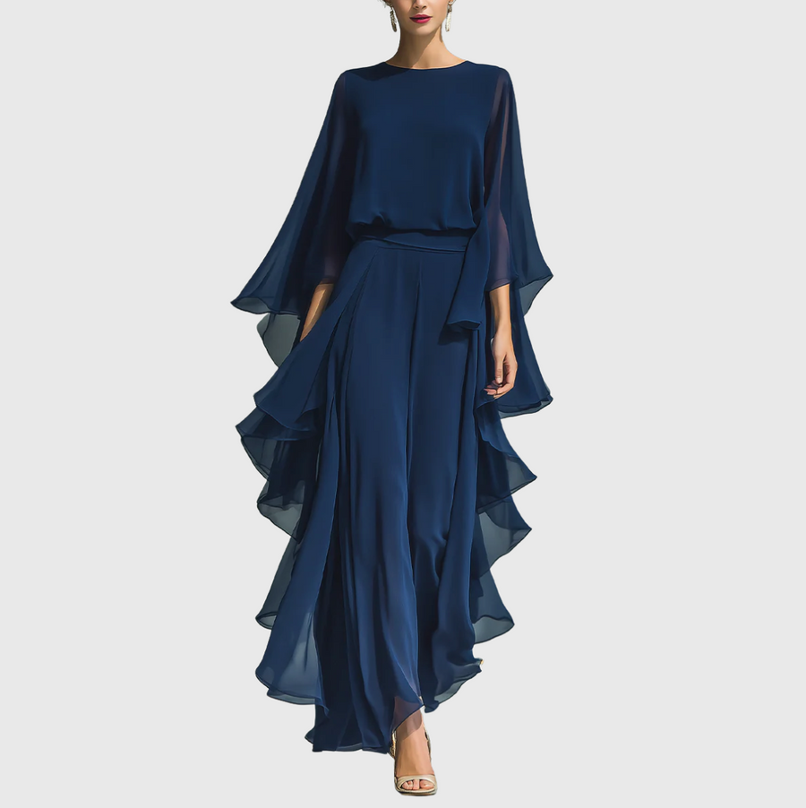 Aurelia | Mono de Noche Elegante y Fluido