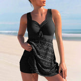 Isabel | Tankini con Falda que Cubre Barriga, Caderas y Muslos