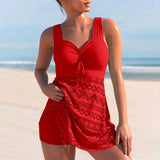 Isabel | Tankini con Falda que Cubre Barriga, Caderas y Muslos