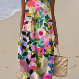 Nerea™ | Vestido midi floral elegante