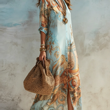 Lorna | Vestido Camisero Mediterráneo