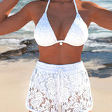 Vera | Conjunto de Bikini de Encaje Elegante