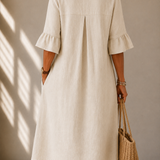Leonor™ | Vestido de Botones