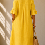 Carlota™ | Vestido de Botones