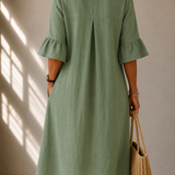 Margarita™ | Vestido de Botones