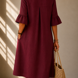 Clara™ | Vestido de Botones