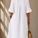 Alba™ | Vestido de Botones