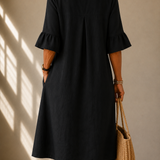 Silvia™ | Vestido de Botones