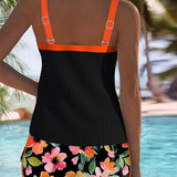 Élise | Tankini de Dos Piezas Elegante