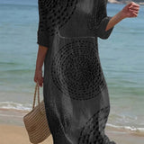 Vestido casual de mujer bordado
