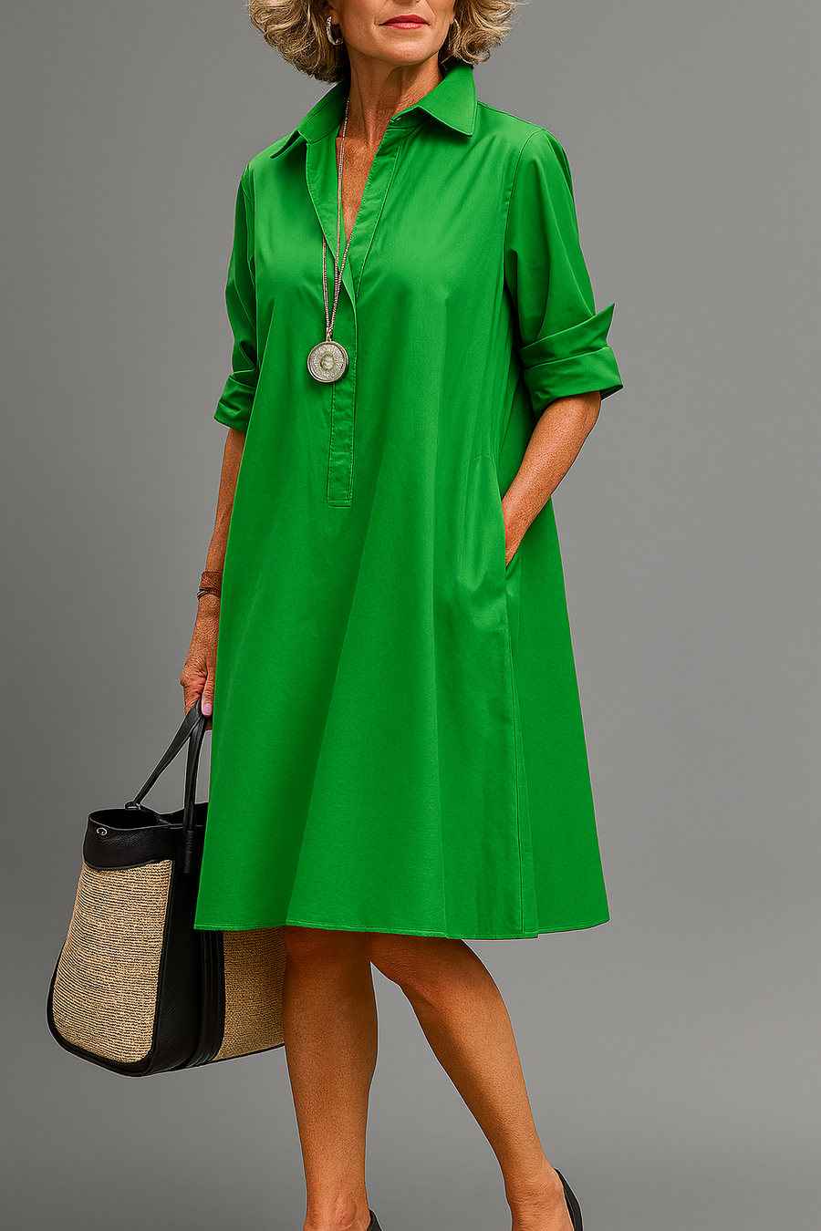 Riley | Vestido midi elegante y estiloso