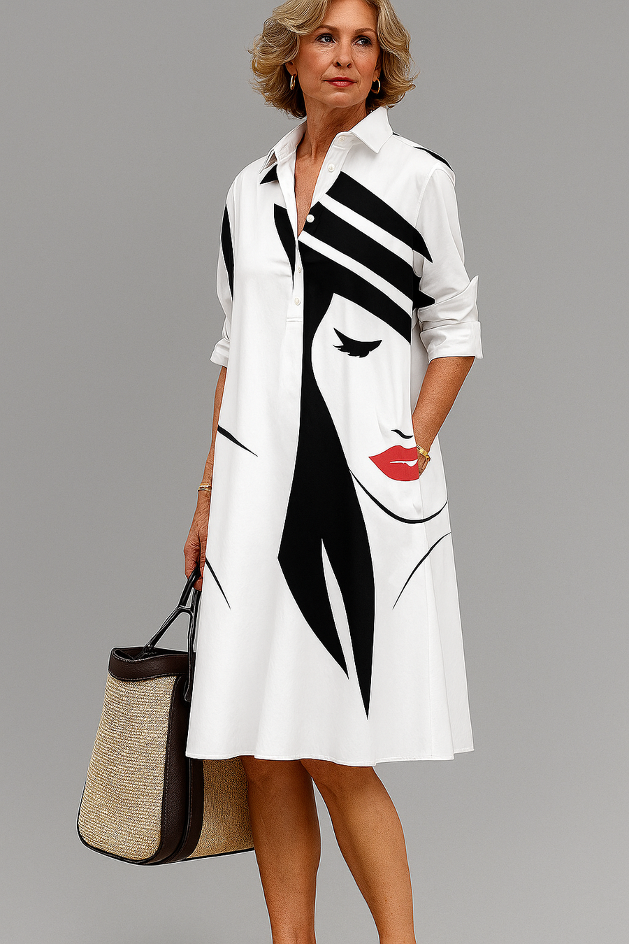 Bella | Vestido midi cuidado y estiloso
