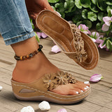 Sandalias Florales Cómodas