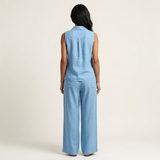 Vera | Conjunto de Top Cruzado y Pantalón Ancho