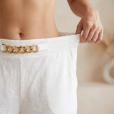 Évelyne™ — Pantalón ancho de tiro alto moldeador